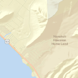 Nānākuli Street Map
