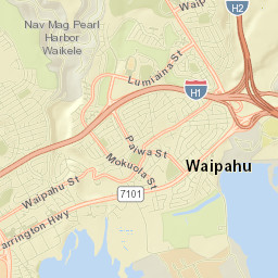 Waipahu Street Map