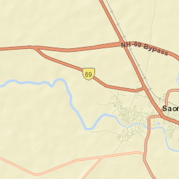 Saoner Street Map