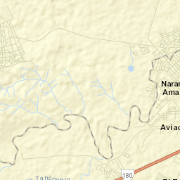 Colonia las Flores Street Map