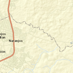 Naranjos Street Map