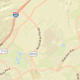 ‘Ewa Villages Street Map