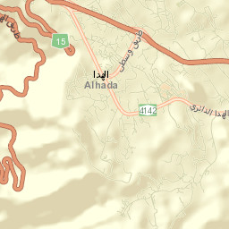 Al Hadā Street Map