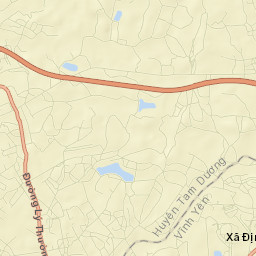 Huyện Tam Dương Street Map