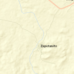 Zapotanito Street Map