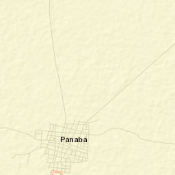 Panabá Street Map