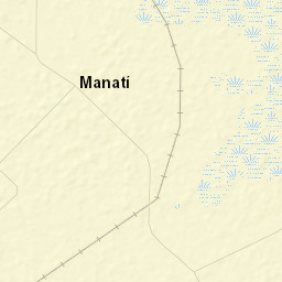 Manatí Street Map