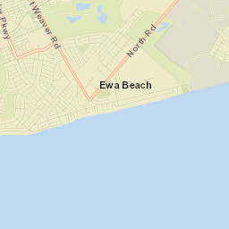 ‘Ewa Beach Street Map
