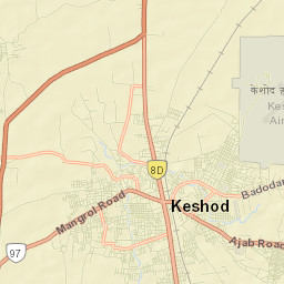 Keshod Street Map