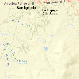 San Ignacio Street Map