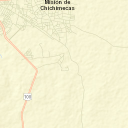 Misión de Chichimecas Street Map