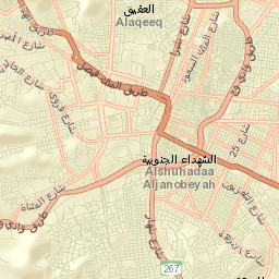 Ta'if Street Map