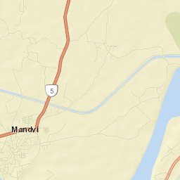 Mandvi (Surat) Street Map