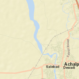 Achalpur Street Map