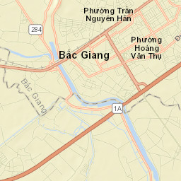 Bắc Giang Street Map