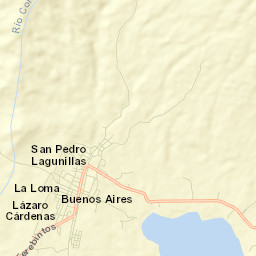 San Pedro Lagunillas Street Map