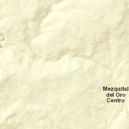 Mezquital del Oro Street Map