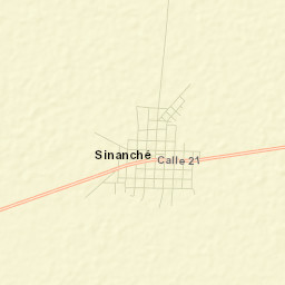 Sinanche Street Map