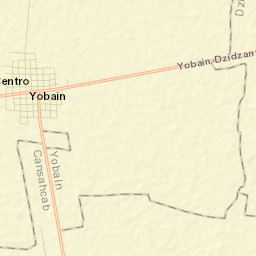 Yobain Street Map