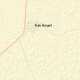 San Angel Street Map