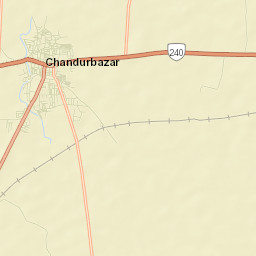 Chandur Bazar Street Map