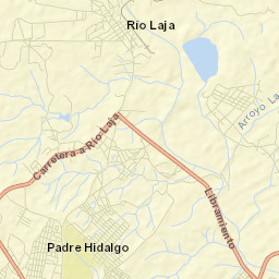 Río Laja Street Map
