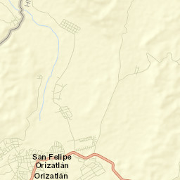 San Felipe Orizatlán Street Map