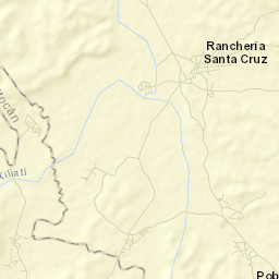 Santa Cruz Street Map