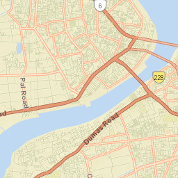 Surat Street Map