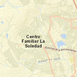 Rizos de la Joya (Rizos del Saucillo) Street Map