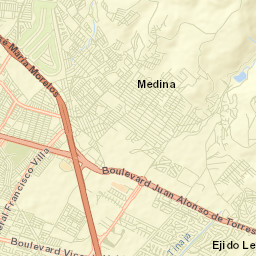 Medina Street Map