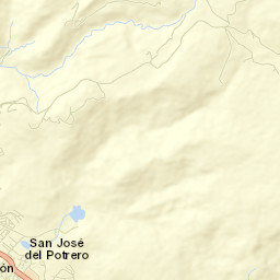 San José del Potrero Street Map