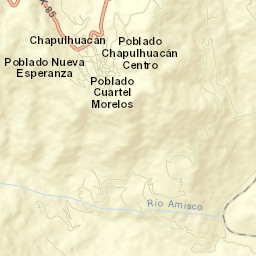 Chapulhuacán Street Map