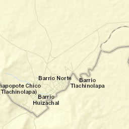 Chapopote Chico Street Map