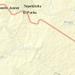 Tepetzintla Street Map