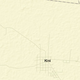 Kini Street Map