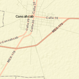 Cansahcab Street Map