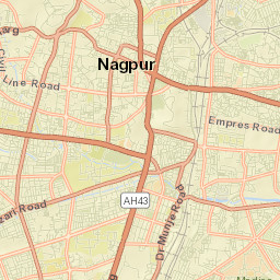 Nagpur Street Map