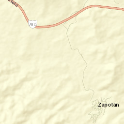 Zapotán Street Map