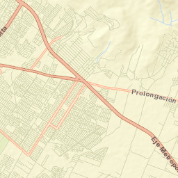 Fraccionamiento Paraíso Real Street Map