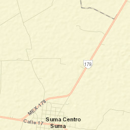 Suma de Hidalgo Street Map