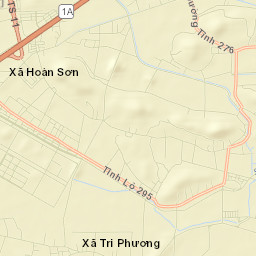 Huyện Tiên Du Street Map