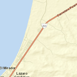 Colonia Paraíso Escondido Street Map