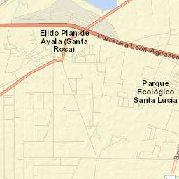 Plan de Ayala Street Map
