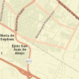 San Juan de Abajo Street Map
