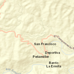 Peñamiller Street Map