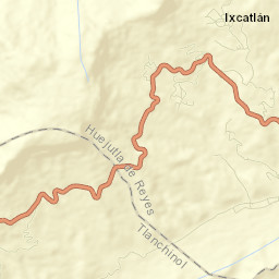 Ixcatlán Street Map