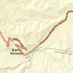 Tehuetlán Street Map