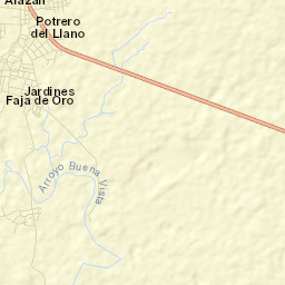 Potrero del Llano Street Map