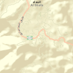 Ash Shafā Street Map